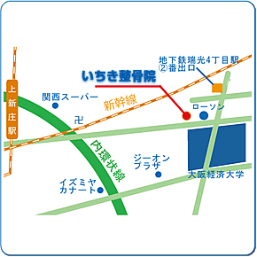 イチキ整骨院地図