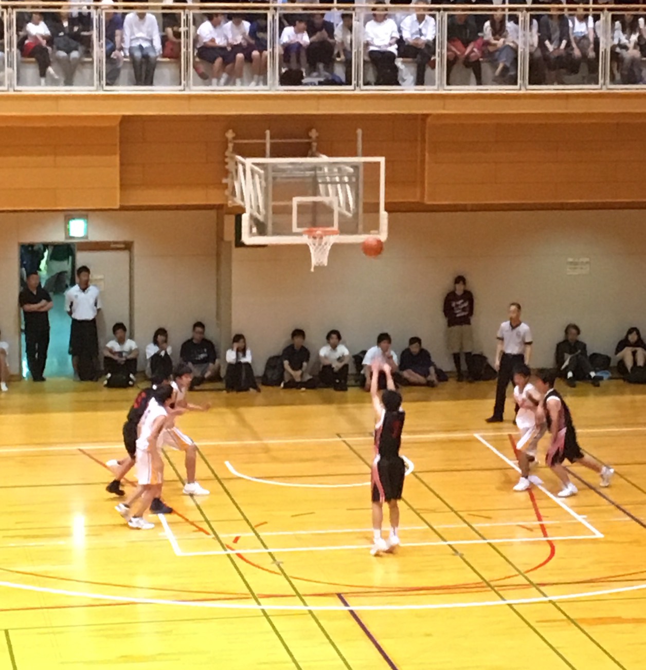 男子バスケッボール部　大阪市春季総体決勝